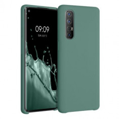 Husa pentru Oppo Find X2 Neo, Silicon, Verde, 53089.166 foto