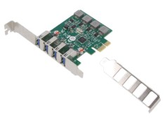 Card Extensie PCIe USB 3.0 DIGITUS cu 4 Socluri x4 5Gbps