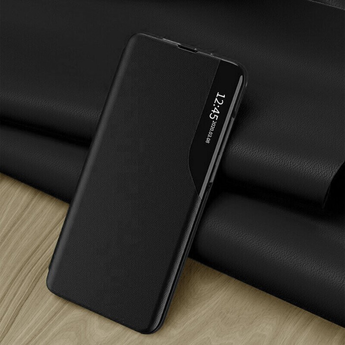 Husa Honor 90 5G Flip Smart View Negru