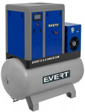 Compresor Aer Evert 200L, 400V, 5.5kW EVERT-X5,5/200/D IVR