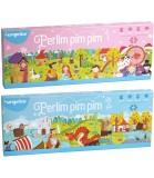 Puzzle pentru Copii 4 &icirc;n 1 Perlim Pim Pim 2 Tipuri