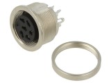 Conector M16 mamă 6 pini, 5A, 150V, IP40 - BINDER