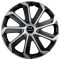 Set 4 Capace Roti Evo Gri-Negru R16, pentru SSANGYONG