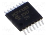 Potențiometru digital 5k&Omega; 10bit I2C SPI SMD TSSOP14 MICROCHIP