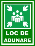 Placuta pentru loc de adunare