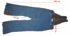 Pantaloni schi softshell cu bretele Salomon barbati marimea 46(XS-S) foto