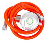 Cumpara ieftin Furtun cu ceas reductor pentru tun de caldura pe GPL 700mbar