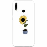 Husa silicon pentru Huawei P Smart 2019, Sun Flower