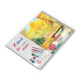 Bloc Desen A3, 250 g/mp, 15 file, X.Block, Herlitz