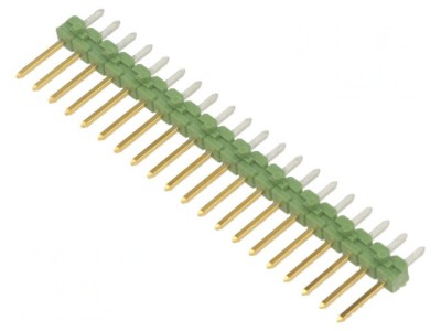 Conector pini tată 20 pini 2,54mm drept AMPMODU MOD II foto