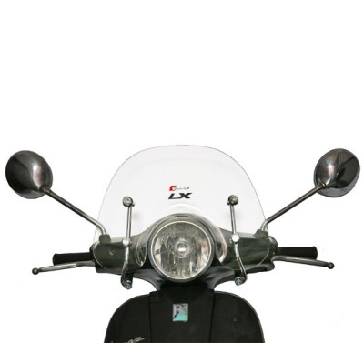 Parbriz mic transparent Vespa LX 50-125-150cc foto