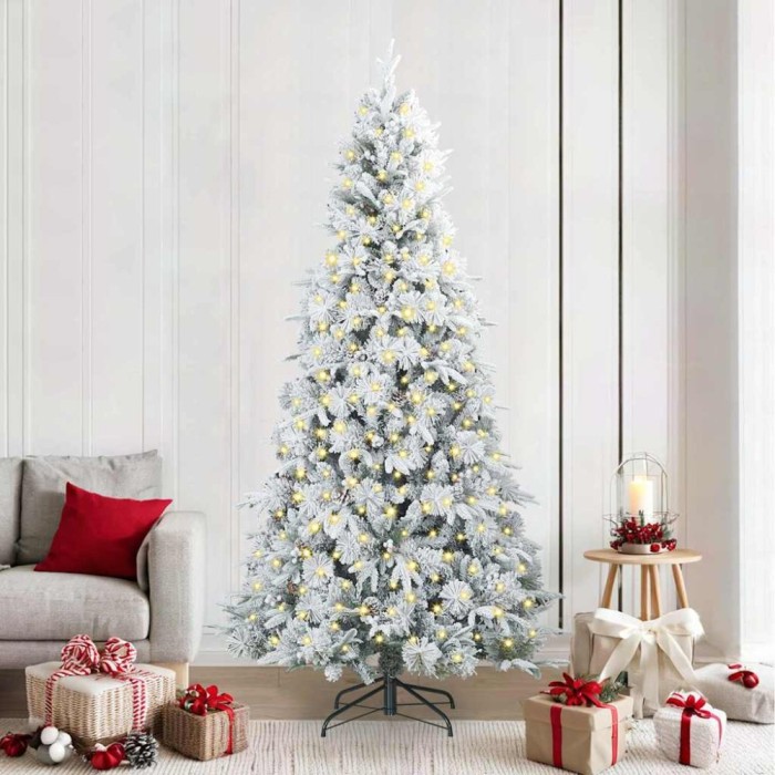 vidaXL Brad de Crăciun artificial cu ramuri articulare Verde 240 cm 3397506