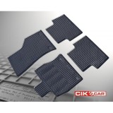 Set covorase auto din cauciuc Skoda Octavia 3 (5E) 2013-2020; Skoda Octavia 4 2020-, Negre