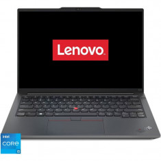 Laptop Lenovo ThinkPad E14 Gen 5 cu procesor Intel® Core™ i5-1335U pana la 4.6GHz, 14 WUXGA, IPS, 8GB DDR4-3200 + 8GB SO-DIMM DDR4-3200, 512GB SSD, In