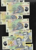 50 lei 2005 (2009) unc pret pe bucata