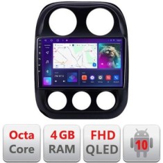 Navigatie Jeep Compass 2010-2016 B-2500 Android Ecran QLED octa core 4+64 carplay android auto KIT-2500+EDT-E310V3 CarStore Technology