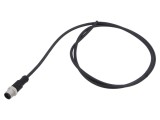 Conector M12 mufă tată drept aurit 5 PIN AMPHENOL