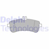 Set placute frana spate DELPHI, Mercedes AMG GT (X290), 2018-, Clasa C (W205, A205, C205, S205), 2013-, Clasa S (W222, V222, X222), 05.2013-, Clasa S