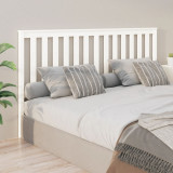 Tablie de pat, alb, 186x6x101 cm, lemn masiv de pin GartenMobel Dekor, vidaXL