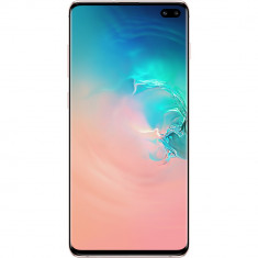 Galaxy S10 Plus Dual Sim Fizic 512GB LTE 4G Alb Ceramic Exynos 8GB RAM foto