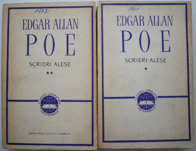 Scrieri alese (2 volume) &amp;ndash; Edgar Allan Poe foto