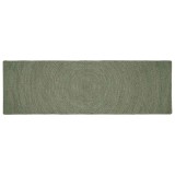 vidaXL Covoare de zonă Verde măsliniu 80 x 300 cm Iută 42010579