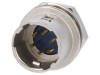 Conector circular HR10 push-pull soclu 2A aurit 6 PIN-uri