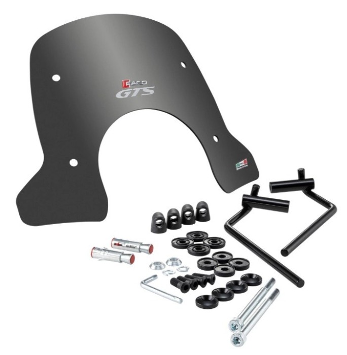 Parbriz mic fumuriu &ldquo;New line&rdquo; Vespa GTS &ndash; GTS Super &ndash; Super Sport &ndash; Supertech iGet &ndash; HPE (23-) 4T 4V LC 125-300cc