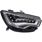 Far Audi A6 (C7), 01.2011-06.2014, partea Dreapta, cu motoras, LED, cu lumini pt curbem, cu daytime running, Hella