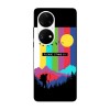 Husa compatibila cu Huawei P50 Pro model Please stand by, Silicon, TPU, Viceversa, Transparent, Carcasa
