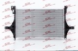 Radiator racire Volvo C40 2021-, XC40 2021-; motor 2.0 T, EV, iesire cu conectare rapida, dimensiuni [mm] 703x430x16; 31686025; SRLine, aftermarket
