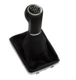 Manson + Nuca Schimbator Opel Astra H 2004-2010, 6 Viteze, Piele Ecologica, Negru