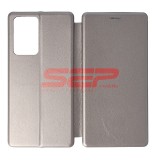 Husa Flip Round Samsung Galaxy Note 20 Ultra - Gri Fossil - Protectie Premium