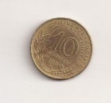 Moneda Franta - 10 Centimes 1973 v2, Europa