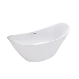 Cadă de baie independentă Flow 170x75x72 cm