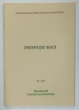 PROFETII MICI , NIVELUL III : CURSUL LUCRATORULUI , 1993