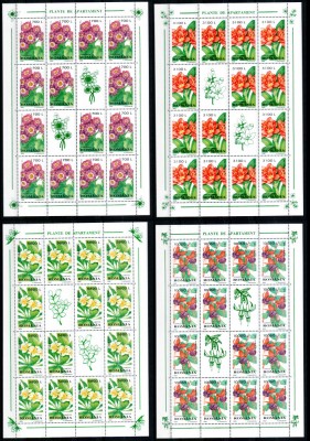 Romania 2000, LP 1510 b, Plante de apartament, minicoli 14+2, MNH! LP 66,00 lei foto