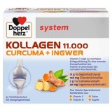 Kollagen 11000 Plus Curcuma + Ghimbir 30 flacoane Doppelherz