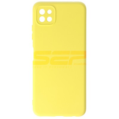 Toc silicon High Copy Samsung Galaxy A22 5G Yellow foto