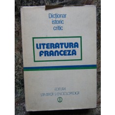 Angela Ion - Literatura franceză - Dicționar istoric critic (editia 1982)