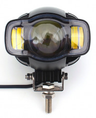 Proiector LED ATV, Moto putere 20W, 2000 Lm, cu incarcator USB foto