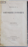 Convorbiri Economice de Ion Ghica, Editia I - Bucuresti 1865