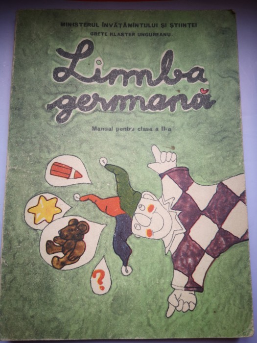 Limba Germana - Manual pentru clasa a II-a - Grete Klaster Ungureanu, Ministerul Invatamantului si Stiintei