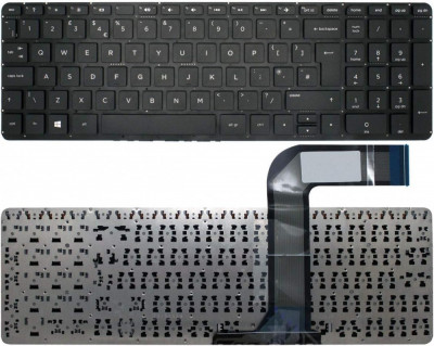 Tastatura Laptop, HP, Envy 15-K, M7-K, neagra, layout UK foto