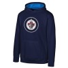Winnipeg Jets hanorac cu glugă pentru copii Prime Po Flc Hood -Home - Dětsk&eacute; S (6 - 8 let)