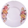 Set 6 Farfurii Intinse Opal Alb Trandafiri 25.5cm DEC009 LXBYQP-100 CNN33613