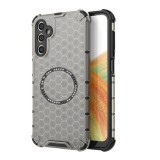 Husa compatibil cu Samsung Galaxy A14 cu protectie spate si margini anti-soc; Fumuriu &ndash; Model Fagure