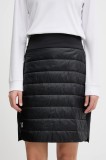 Hagl&ouml;fs fustă sport Mimic II culoarea negru, mini, drept, 608116