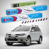 Cumpara ieftin Ștergătoare Mitsubishi Outlander I (CU) 2003-2007 | Set Față și Spate Flat Premium &ndash; TeamCar&reg;