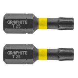 Bit de impact TX25 x 25mm - set 2 buc